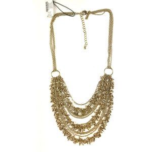 White House Black Market Multi Chain Tier Necklace